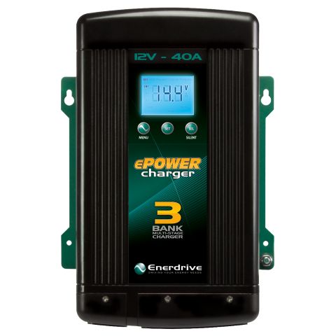 EPOWER SMART CHARGER 40AMP / 12V EN31240